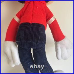 Rare Vintage Mickey Mouse Plush / Toy (Unknown Age Tag Missing)