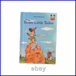 Rare Vintage walt Disney Mickey Mouse the Brave Little Tailor 1974 Book