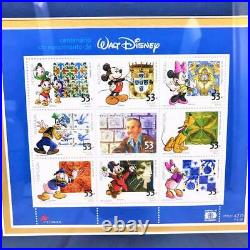 Rare Walt Disney Centennial Mickey Mouse Stamp Minnie Donald Pluto Disne