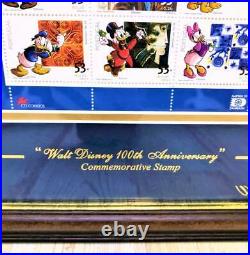 Rare Walt Disney Centennial Mickey Mouse Stamp Minnie Donald Pluto Disne