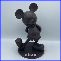 Rare! Walt Disney Mickey Mouse Brown Resin Figurine Disneyland Paris 13