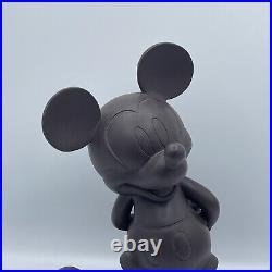Rare! Walt Disney Mickey Mouse Brown Resin Figurine Disneyland Paris 13