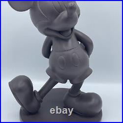 Rare! Walt Disney Mickey Mouse Brown Resin Figurine Disneyland Paris 13