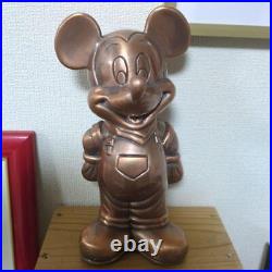 Rare bronze Mickey Mouse figure approx. 21cm Disney piggy bank