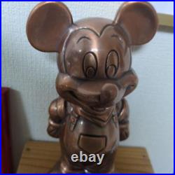 Rare bronze Mickey Mouse figure approx. 21cm Disney piggy bank