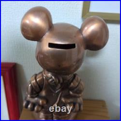 Rare bronze Mickey Mouse figure approx. 21cm Disney piggy bank