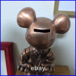 Rare bronze Mickey Mouse figure approx. 21cm Disney piggy bank