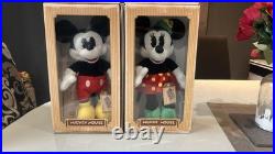 Rare limited Edition Mickey And Minnie Mouse Australian Plush Classic Collection