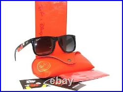 Ray Ban Justin 4165 6501T3 Polarized Mickey Special Disney Edition Sunglasses