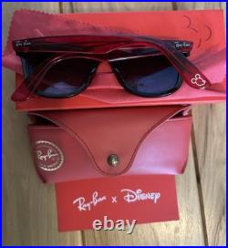 Ray-Ban Wayfarer Polarized Sunglasses Disney Mickey Mouse RB2140 Limited Edition