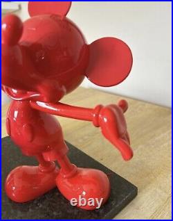 Red Mickey Mouse Walt Disney Enchanted Collection