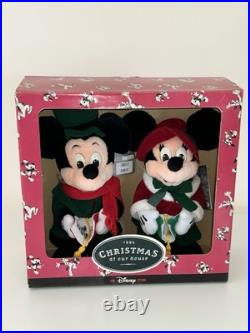 Retired Collectible 100% AUTHENTIC Mickey & Minnie Mouse 14 Christmas Carol Set