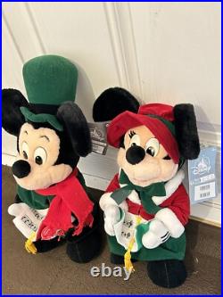 Retired Collectible 100% AUTHENTIC Mickey & Minnie Mouse 14 Christmas Carol Set Retired Collectible 100% AUTHENTIC Mickey & Minnie Mouse 14 Christmas Carol Set