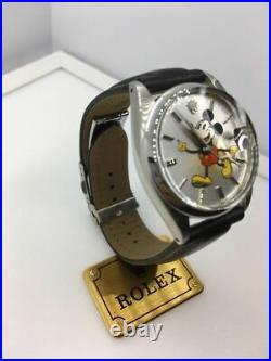 Rolex Disney Mickey Mouse Watch Oysterdate Ref 6694 Overhauled Antique Vintage
