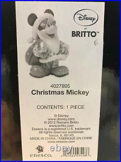 Romero Britto Walt Disney Christmas Mickey Mouse 8 Tall Figurine 4027895
