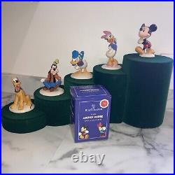 Royal Daulton Mickey Mouse 70th Anniversary Pluto Donald Daisy Goofy BNIB