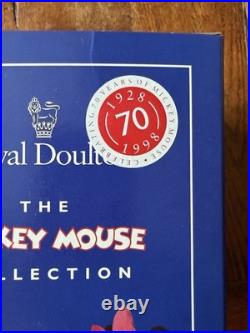 Royal Doulton Disney Mickey Mouse Collection 70th Anniversary Full Set Of 6