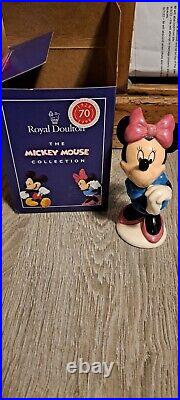 Royal Doulton Mickey Mouse Disney Collection 70th Anniversary X6 Set