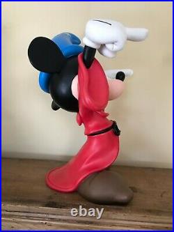 Rutten Disney Mickey Mouse Sorcerers Apprentice Fantasia Statue boxed