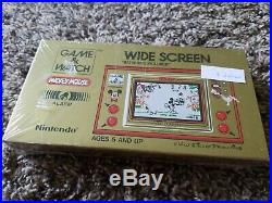 SEALED New Nintendo Game & Watch Mickey Mouse Wide Screen MC-25 Walt Disney