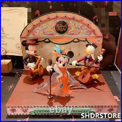 SHDR Limited of 300 Minnie mouse mickey donald statue sound shanghai disneyland
