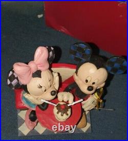 SIGNED by Jim Shore Mickey and Minnie love comes in many flavours traditions