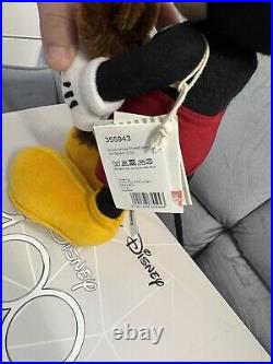 STEIFF 355943 Disney Mickey Mouse with Teddy bear D100 Brand New Ltd Edition