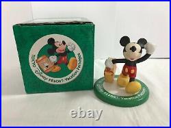 SUPER RARE Tokyo Disney Resort Vacation Packages Mickey Mouse Figurine Statue
