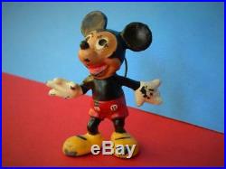 Sacul 1951-54 Very Rare Lead Walt Disneys Mickey Mouse With Wire Tail