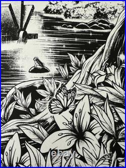 Sam Mayle Disney Mickey Mouse Steamboat Willie LE Poster Art Print 18 x 24