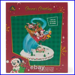 Santa Mickey Mouse and Friends Light-Up Festive Figure Disney Xmas Gifts