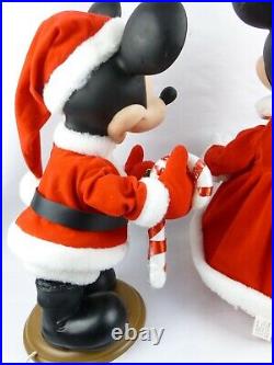 Santa's Best Mickey & Minnie Mouse Disney Unlimited Christmas Motion Animated