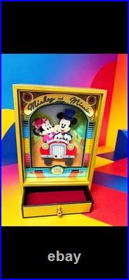 Schmid Disney Mickey & Minnie Music Box with Drawer Since 1928 #255901