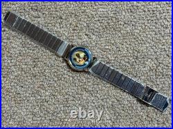 Seiko Alba Disney Mickey Mouse 2000 Limited Edition Blue Stainless Steel Watch