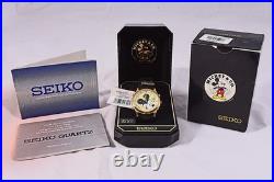 Seiko Disney Mickey Mouse Watch Chronograph Date Alarm SDW664 New in Box