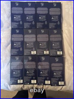 Set of 12 Disney Mickey Mouse Main Attraction Limited Release Keys 50th Ann New