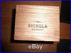 Shinola Silhouette Mickey Mouse Runwell 41mm Limited Ed Box Planner SOLD OUT NEW