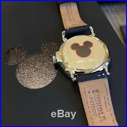 Shinola x Disney Runwell 41mm Watch Mickey Mouse Silhouette Edition
