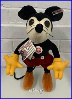 Steiff Disney Mickey Mouse 1932 354601 Limited Edition 1251/2000 COA 33cm