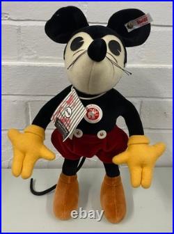 Steiff Disney Mickey Mouse 1932 354601 Limited Edition 1251/2000 COA 33cm