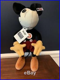 Steiff Mickey Mouse 1932 Disney Archives Collection New 2017 Ean 354601 Nib