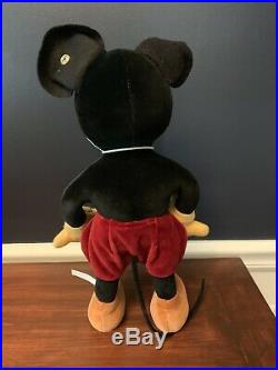 Steiff Mickey Mouse 1932 Disney Archives Collection New 2017 Ean 354601 Nib