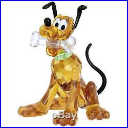 Swarovski Crystal Mint Mickey Mouses Dog Pluto & Bone 5301577 New 2018 Disney