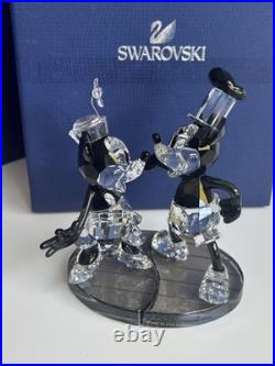 Swarovski Crystal Steamboat Willie Disney Mickey Mouse Item 1142826 Boxed