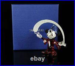 Swarovski Crystal -mickey Mouse Sorcerer- Disney Figure Ornament 5004740, Boxed