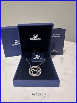 Swarovski Disney Mickey Mouse Collectable Pendant Necklace Christmas