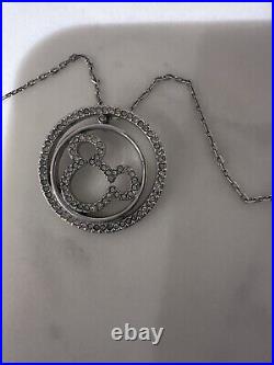 Swarovski Disney Mickey Mouse Collectable Pendant Necklace Christmas