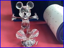 Swarovski Mickey Mouse + Disney Plaque Original Boxes COA's