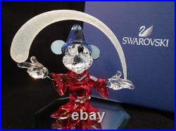 Swarovski Mickey Mouse Mickey The Sorcerer Disney Item 5004740 Boxed