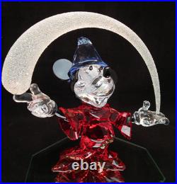 Swarovski Mickey Mouse Mickey The Sorcerer Disney Item 5004740 Boxed